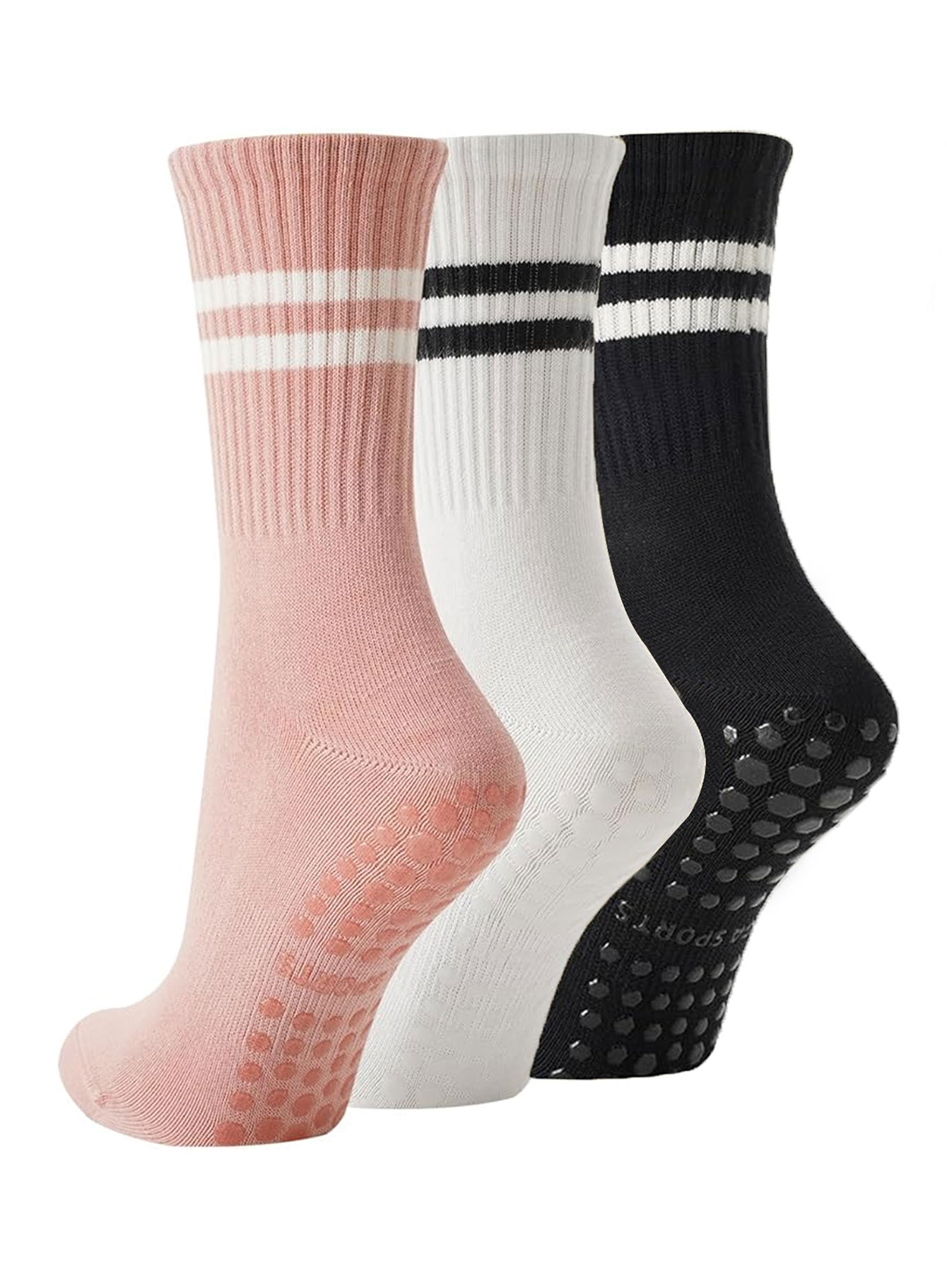 Yoga Mat - 3 pares de calcetines de yoga,