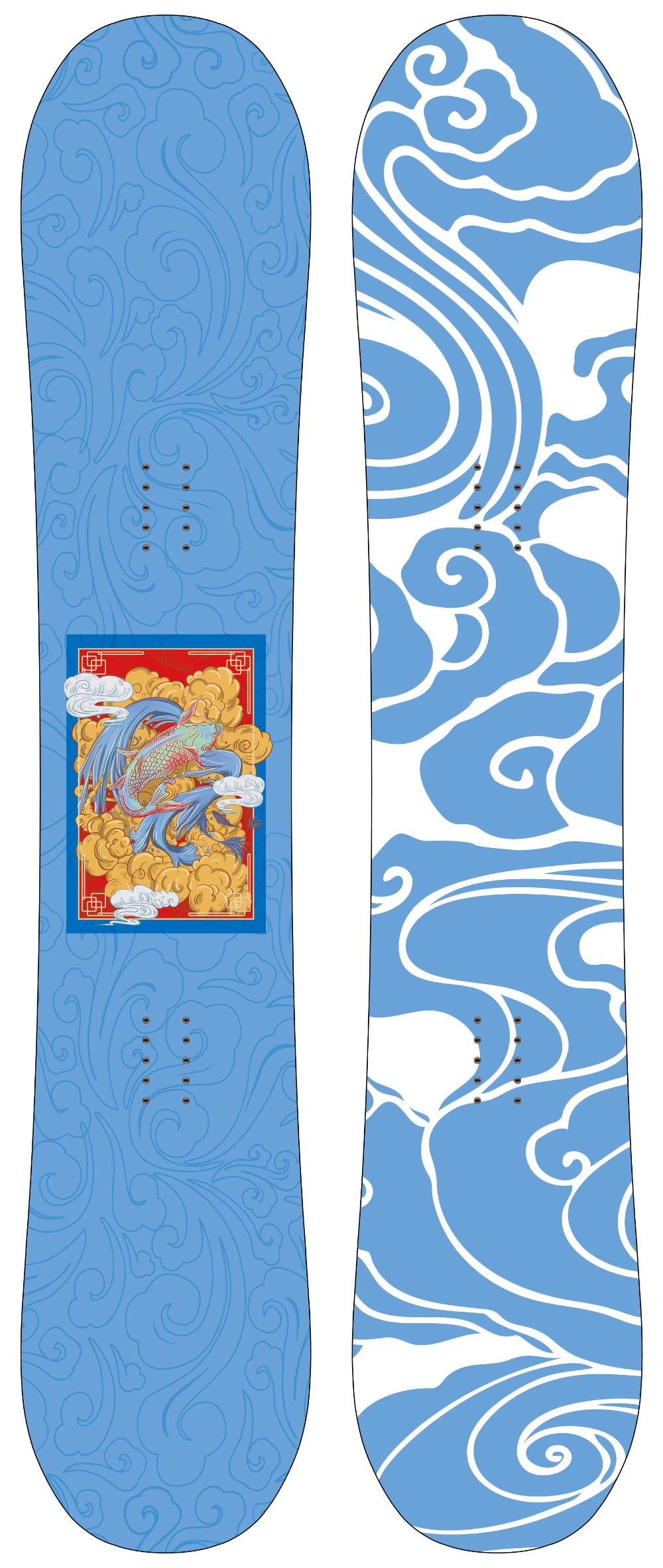 Skateboard - Juego de esquís de snowboards al
