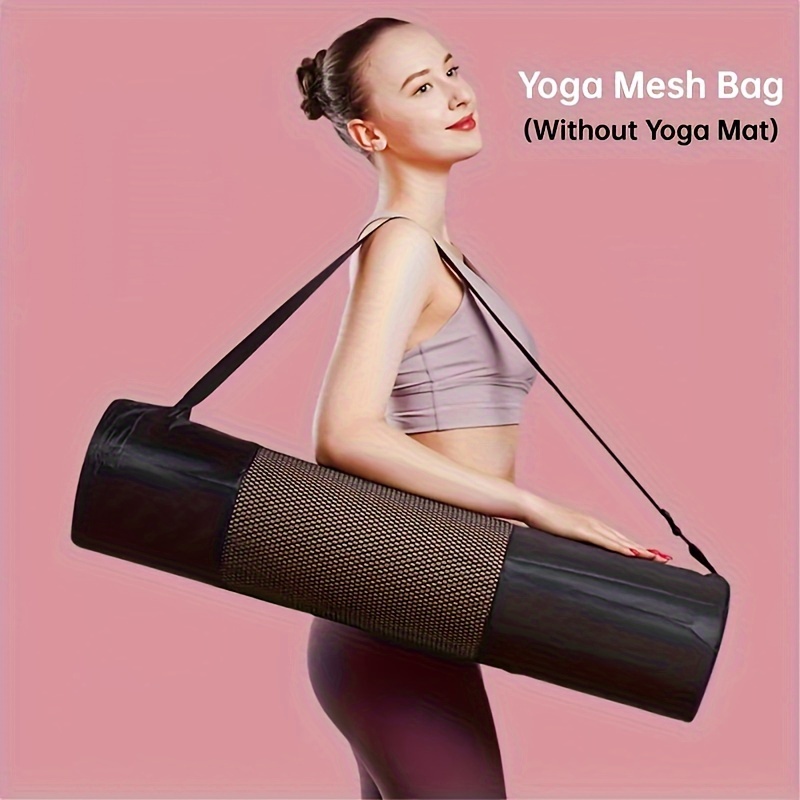 Yoga Mat - 1 bolsa de malla transpirable para