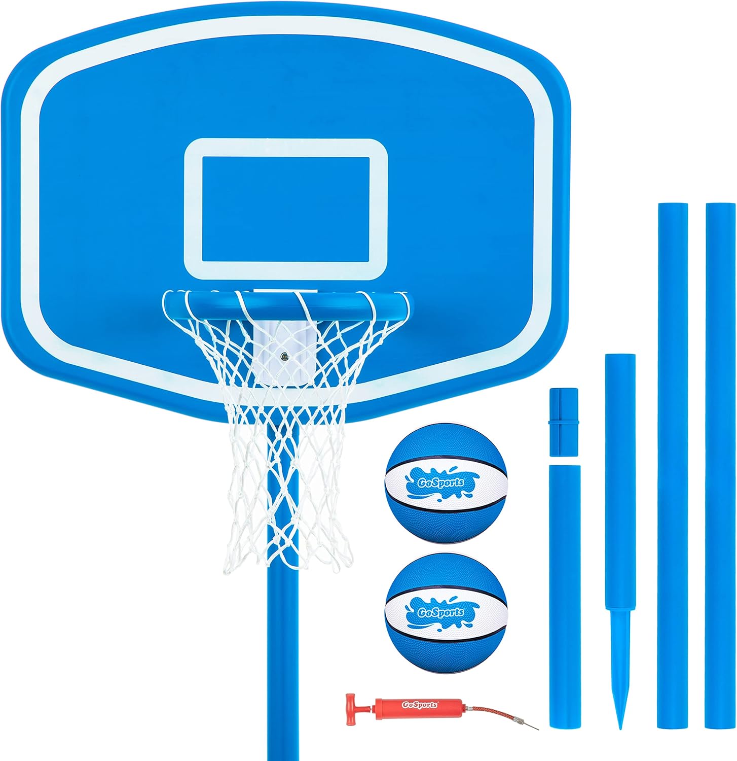 Basketball Hoop - Juego de Baloncesto para Piscina Elevada
