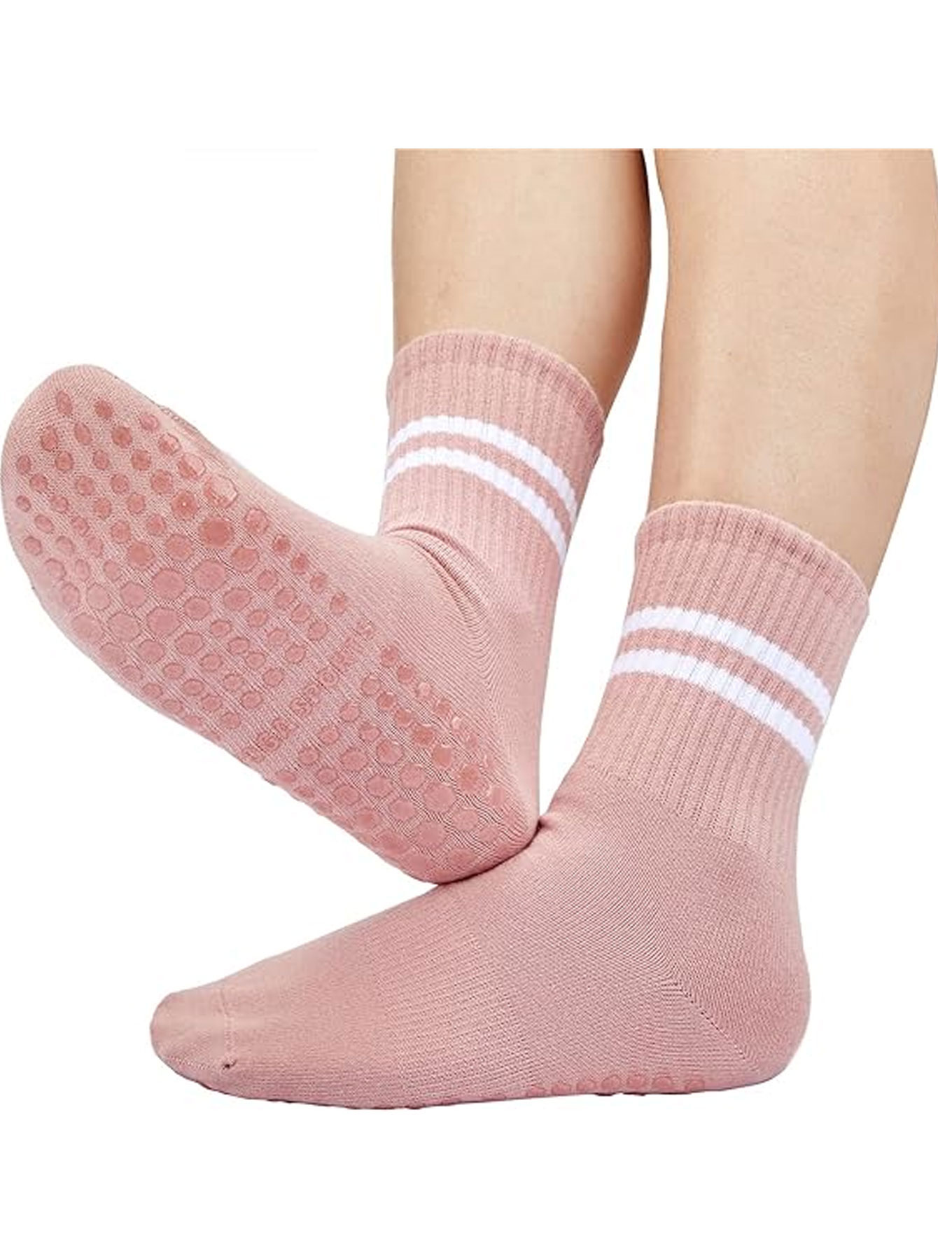 3 pares de calcetines de yoga, - Yoga Mat reseña y precio
