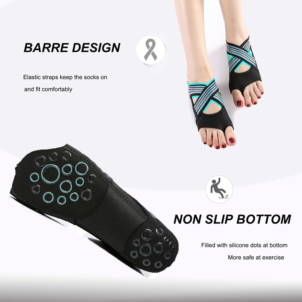 1 par de calcetines antidesliz - Gym Ball reseña y precio