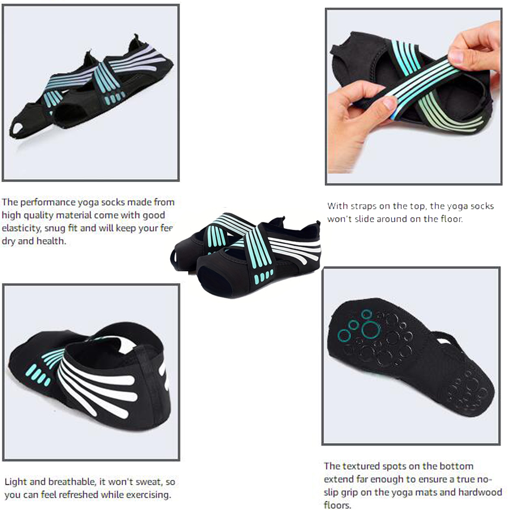 1 par de calcetines antidesliz - Gym Ball reseña y precio
