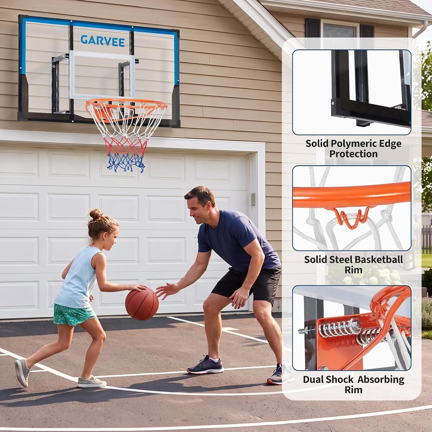 Aro de baloncesto de 43,3