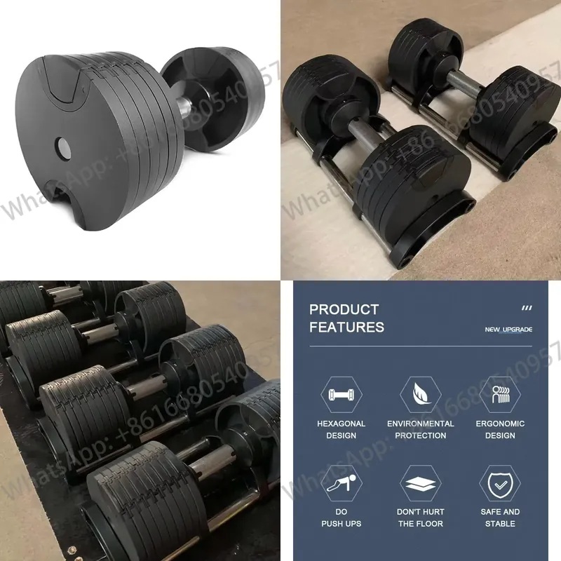 Juego de Mancuernas de 2.5-80  - Dumbbell Set reseña y precio