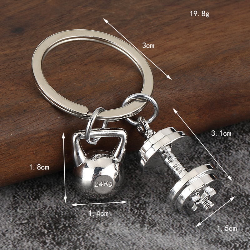 Colgante de pareja con diseño  - Dumbbell Set reseña y precio