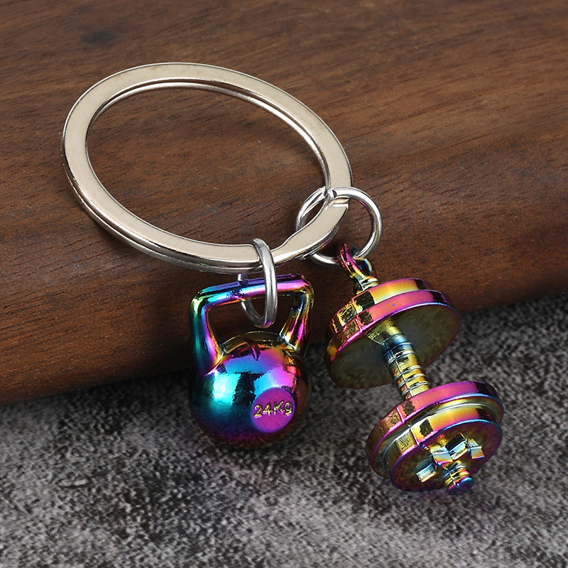 Colgante de pareja con diseño  - Dumbbell Set reseña y precio